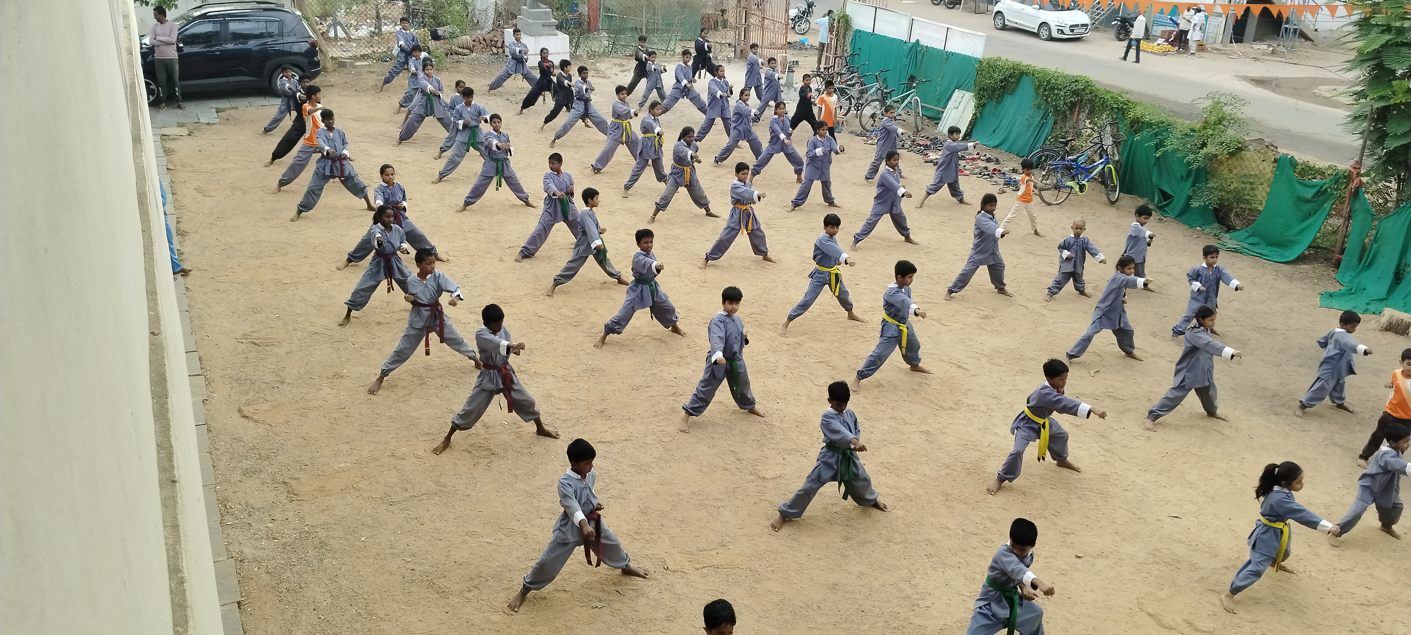 Warrior Martial Arts training